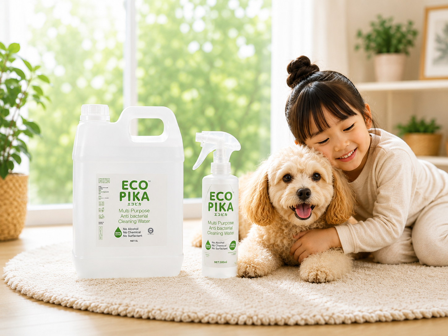 ECOPIKA in a family-friendly home
